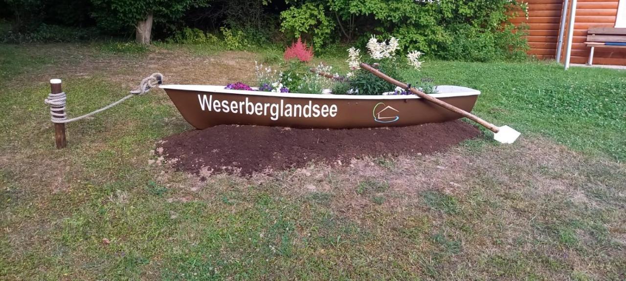Lauenforde Ferienhaus Am Weserberglandsee מראה חיצוני תמונה